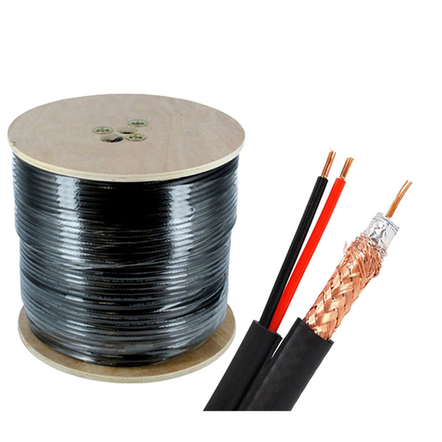 CCTV power wire RG11 RG6 RG58 RG59 copper cable camera cctv coaxial