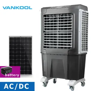Ventilador Solar de 6000CMH, ventilador de escape industrial, sistema de refrigeración por evaporación, Enfriador de aire