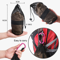 Oreiller gonflable ergonomique en TPU, imperméable, pliable, léger, pour le camping, les voyages, la voiture, l'avion, le repos
