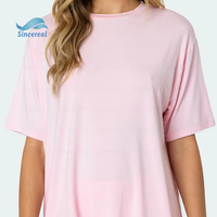 Ensemble deux pièces décontracté pour femme en polyester et coton, col rond, séchage rapide, respirant, écologique, extensible, anti-boulochage, haut et short