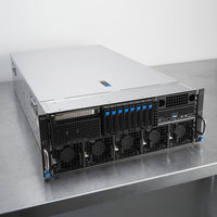 Serveur 4U haute densité ESC8000A-E13P pour huit GPU H200 haut de gamme à double emplacement