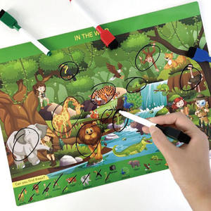 Juego educativo para niños-<span class=keywords><strong>Buscar</strong></span> y encontrar juguetes para niños pequeños 3 4 5 6 7 años Arte de papel para rascar para niños - Product Image 5