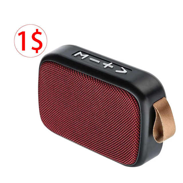 Promotion Bluetooths Wireless Speaker High Quality Audio Box Speaker Portable 1$