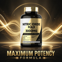 Oxyde nitrique 3000mg L-Citrulline L-Arginine Pré-entraînement : Améliore la circulation sanguine, l'endurance et l'immunité – 120 capsules – Prix usine – Marque privée