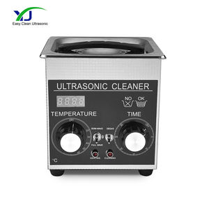 Machine de nettoyage à ultrasons 2L pour bijoux, lunettes dentaires, état neuf, bain mécanique électrique à carburant - Product Image 1