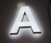 3D Marka Logosu Özel Tabela LED Işıklı Harf Tam Akrilik Işıklı Tabela İşletme Özel Akrilik LED Tabela İşletmeler ve Şirketler İçin