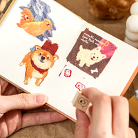 Carnet illustré A7 Mr. Paper pour étudiants – Cadeau de rentrée scolaire – Notes