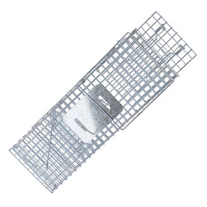 S <span class=keywords><strong>M</strong></span> L XL人性化折叠捕捉和释放活野生动物陷阱兔黄鼠狼猫松鼠狐狸陷阱笼子小动物陷阱 - Product Image 3