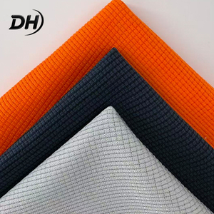 ארוג עמיד לשפשוף מיני אריג וופל בקנה מידה גדול 100-120gm 100% פוליאסטר סריג פופלין רירית - Product Image 4