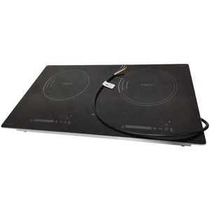 Table de cuisson à induction électrique double foyer tactile intégrée pour usage domestique, fabriquée en Chine, 5200W - Product Image 1