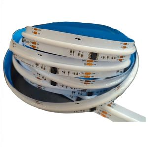 Новое поступление, 15 мм DC24V, 840 светодиодов/м, 5 в 1 RGB + CCT WS2805 IC, 14 пикселей/м, светодиодные пиксельные COB-полосы IP30 - Product Image 1