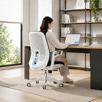 Chaise de bureau exécutive ergonomique en maille de qualité supérieure avec accoudoirs réglables, design moderne, hauteur réglable, garantie de 5 ans - Vente en gros