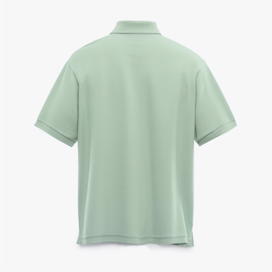 100% coton T-shirts polos séchage rapide broderie personnalisée polos solide Polo pour hommes - Product Image 4