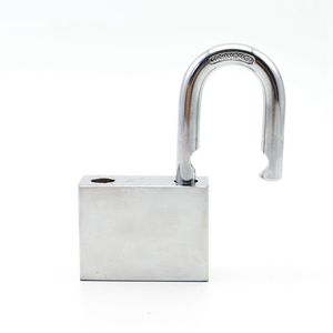 सुरक्षित लॉकआउट के लिए लंबे शकल वेन प्रकार वर्ग ब्लेड आयरन पैडलॉक - Product Image 6