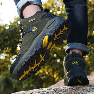 Scarpe da Trekking Outdoor da <span class=keywords><strong>Uomo</strong></span> all'Ingrosso Retro 13 Stivali Sportivi Alti con Soletta Confortevole e Traspirante in Rete Spedizione Gratuita - Product Image 4