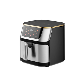 Horno de freidora de aire eléctrico de acero inoxidable grande de 12L al por mayor pantalla táctil a Color multifuncional cuadrada moderna 4 opciones - Product Image 1