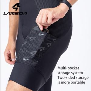 LAMEDA <span class=keywords><strong>Recrutement</strong></span> Global LAMEDA Agents New Arrival 2025 Cuissard à bretelles 6 Hours Cycling Padded Cycling Bib Shorts - Product Image 5