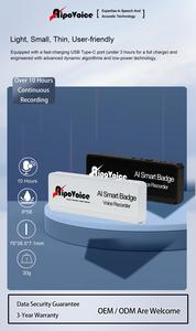 Grabadora de Audio WiFi con Formato MP3 de 32 GB para Registro Continuo de 12 Horas en el Trabajo, Uso Comercial, Disponible al por Mayor - Product Image 2