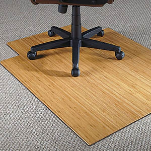 竹マット椅子用工場卸売シンプルフロアマット - Product Image 1