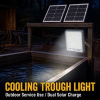 Reflector Solar LED RGB con Cambio de Color, Regulable a Distancia, Resistente a la Intemperie IP66, Iluminación Decorativa para Parques y Jardines