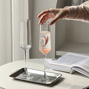 Gorgeous Long Stem Wine Glass Goblet <strong>Champagne</strong> Glass <strong>Flutes</strong> for Party - Product Image 2