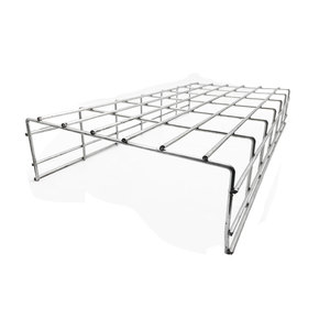 Original factory direct sales of hot-dip galvanized anti-corrosion mesh cable trays, custom processing. - Product Image 1