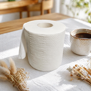 Rouleau de papier toilette en bambou biodégradable, doux, standard, design personnalisé, Henrich Barrett, vente en gros - Product Image 4
