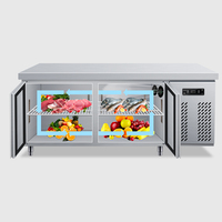 Vente Chaude : Réfrigérateur-Congélateur Commercial Style Américain pour Restaurant et Réfrigérateur à Porte Unique, Congélateur Rapide Sous Comptoir – Direct Usine