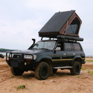 Soufflets <span class=keywords><strong>de</strong></span> tente <span class=keywords><strong>de</strong></span> toit pour voitures - Extensibles, imperméables, pour 2 à 4 personnes - Modèle : CRT-002 - Product Image 5