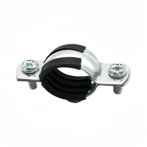 Thép không gỉ metric/inch Hose kẹp bạc vàng mạ kẽm cao su đệm cách điện cho đường ống dây cố định cài đặt - Product Image 2