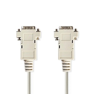 Ivory Male VGA <b>Cable</b> 2m <b>For</b> <b>Computer</b> Monitor Connection - Product Image 1