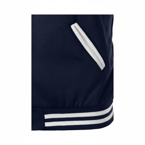 OEM <b>varsity</b> <b>bomber</b> <b>jackets</b> with embroidery patches, wholesale letterman coats for schools, sports clubs and college teams - Product Image 1