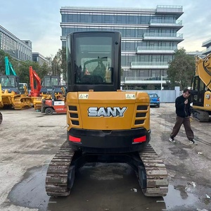 Sany SY35U <b>Mini</b> Excavator Yanmar Engine 3.5Ton Construction Machinery with Motor & Pump Good Condition Low Price Stock - Product Image 4