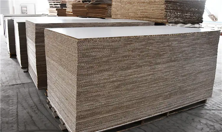 High Quality White Cardboard Panel Industry Display Corrugated Honeycomb Board