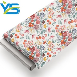 Cotton Hữu Cơ vải in kỹ thuật số 100% cotton tùy chỉnh thiết kế tự do London Tana vải cỏ cho phụ nữ của - Product Image 4