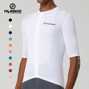 YKYWBIKE 2023 Ciclismo Jersey Pro Team <span class=keywords><strong>Aero</strong></span> Bike Jersey Ciclismo Camisa Verano Más nuevo Tela transpirable Ropa de bicicleta - Product Image 2