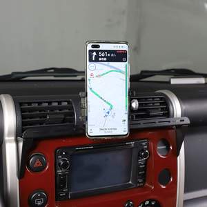 ที่วางโทรศัพท์มือถือโลหะ,ที่วางโทรศัพท์มือถือสำหรับรถยนต์ช่องระบายอากาศเหมาะสำหรับ <span class=keywords><strong>FJ</strong></span> <span class=keywords><strong>Cruiser</strong></span> 07-21 - Product Image 6