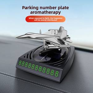 Panneau <span class=keywords><strong>de</strong></span> stationnement temporaire à énergie solaire, diffuseur d'arômes pour voiture, ornements d'avion et affichage <span class=keywords><strong>de</strong></span> <span class=keywords><strong>numéro</strong></span> <span class=keywords><strong>de</strong></span> <span class=keywords><strong>téléphone</strong></span>, accessoires intérieurs - Product Image 5