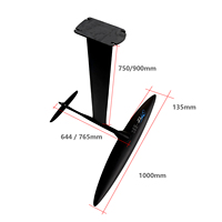 Nouveauté 2026 ART v2 999 Full 3K Hydrofoil en fibre de carbone avancé à aile avant à aspect élevé pour sports nautiques, surf et wingfoil