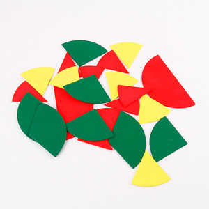 Rompecabezas de Tablero Circular de <span class=keywords><strong>Fracciones</strong></span> Montessori |   Juguete Educativo de Madera con Números para Niños en Edad Preescolar, Aprendizaje Temprano - Product Image 4
