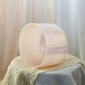 Bol chantant en cristal de quartz pur à longue résonance ZHQH, personnalisation, bol sonore en cristal, bien-être <span class=keywords><strong>des</strong></span> chakras, bol chantant en cristal - Product Image 6