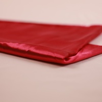 Tissu Organza Uni Brillant 100% Polyester Infroissable pour Vêtements et Jupes avec Échantillon en Stock