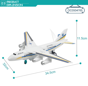 Toys <strong>Small</strong> Plastic Airplane Airplane Remote Control with Light - Product Image 4