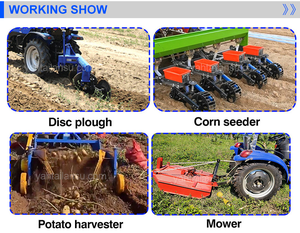 Lansu 70HP Tracteur compact <span class=keywords><strong>Tondeuse</strong></span> à gazon Tracteur de jardin - Product Image 4