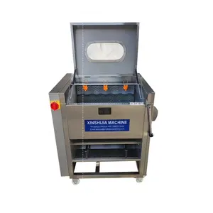 Automatic commercial fruit and root vegetable taro cassava carrot ginger yam sweet potato peeler machine