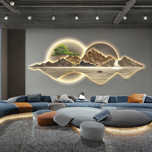 Dipinti Decorativi Illuminati con LED di Paesaggi Naturali, Ideali per Soggiorno, Camera da Letto, Ufficio e Decorazione Domestica - Product Image 2