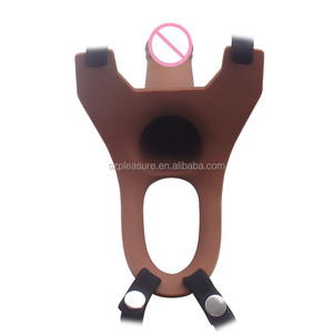 Harnais réaliste en silicone creux avec godemichet pour couples, lesbiennes et gays - Product Image 3