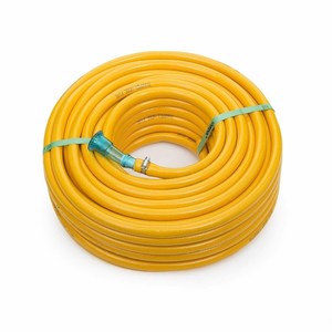 Tuyau d'eau haute pression avec tuyau d'arrosage en PVC de couleur jaune disponible à un prix abordable - Product Image 1