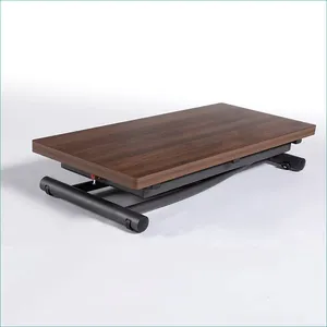 Faltbarer Hub-Couch tisch mit mehreren Funktions möbeln verwandelt den Esstisch mit doppeltem Verwendung zweck