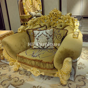 Offre Spéciale canapés tuftés anciens français <span class=keywords><strong>palais</strong></span> <span class=keywords><strong>royal</strong></span> ensemble de canapés de salon en bois sculpté à la main - Product Image 3